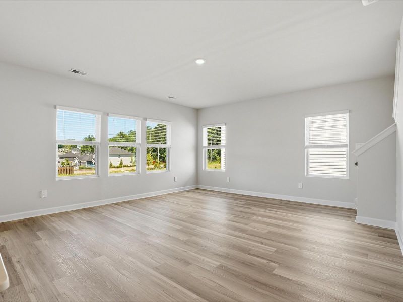 Spacious, unfurnished interior of a new home in The Farm at Wells Creek - Signature Collection, Gray Court (Image 12). Spacious, unfurnished interior of a new home in The Farm at Wells Creek - Signature Collection, Gray Court (Image 12).