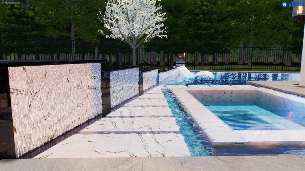 ** VIRTUAL POOL RENDERING ONLY **