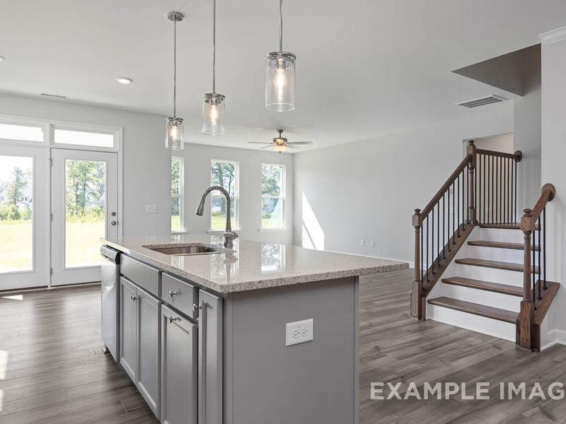 Furnished interior view inside a new home in Tobacco Road, Angier (Image 8). Furnished interior view inside a new home in Tobacco Road, Angier (Image 8).
