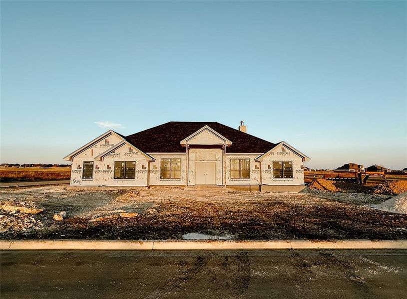 In-progress construction of a new home in , Hewitt, TX (Image 8).