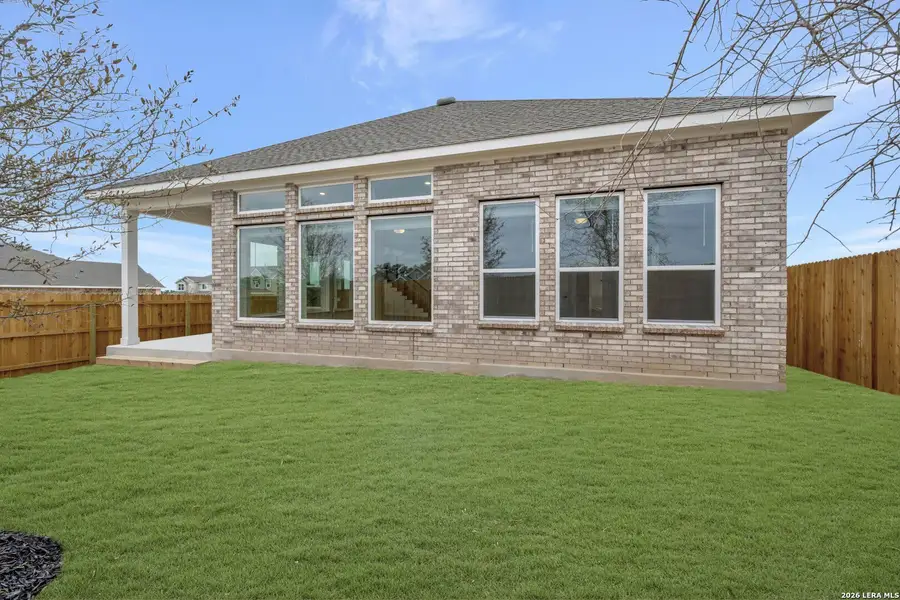 Exterior details and patio area of a home in Davis Ranch 50', San Antonio (Image 3).