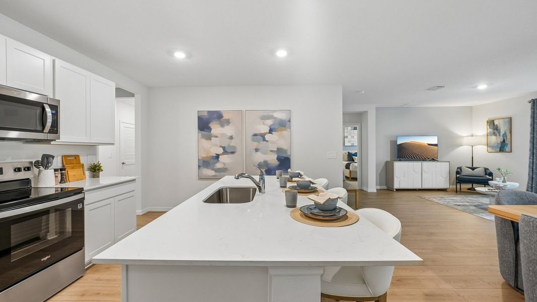 Furnished interior view inside a new home in Brookside, Ruskin (Image 18).