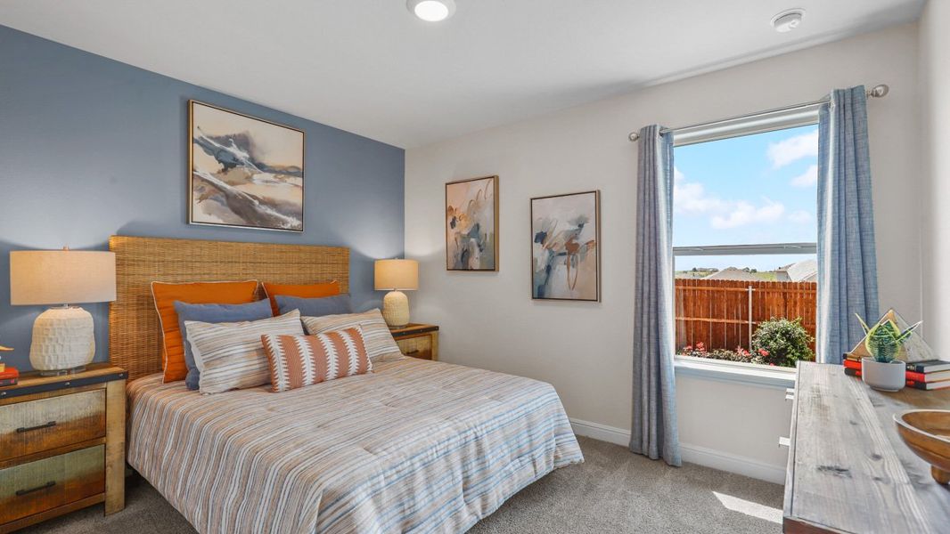 Furnished interior view inside a new home in Sandstone Estates, Granbury (Image 23). Furnished interior view inside a new home in Sandstone Estates, Granbury (Image 23).