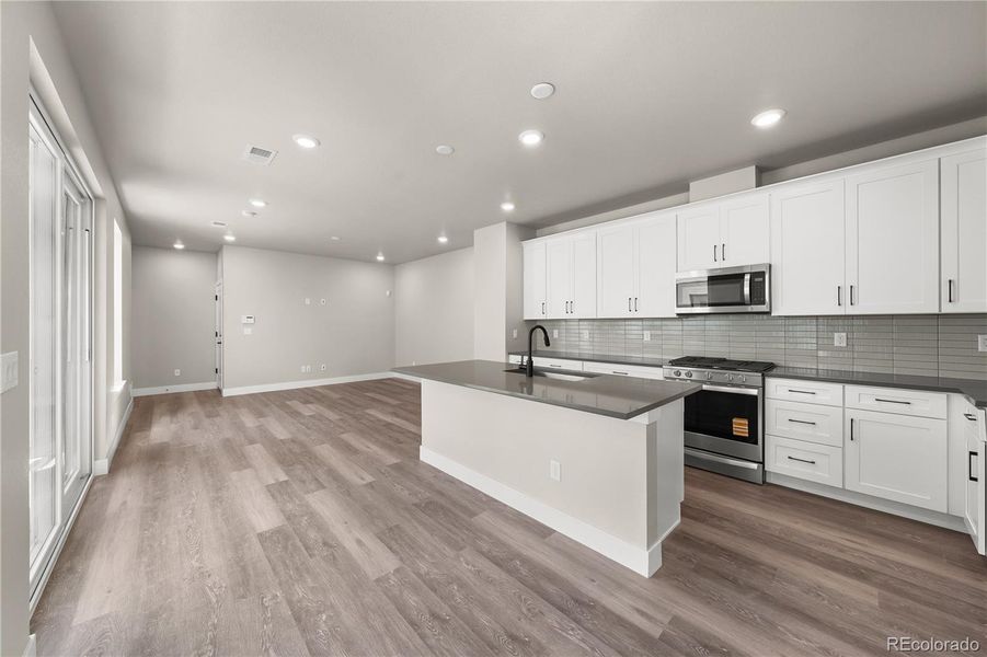 Furnished interior view inside a new home in Duet at Sterling Ranch, Littleton (Image 12).