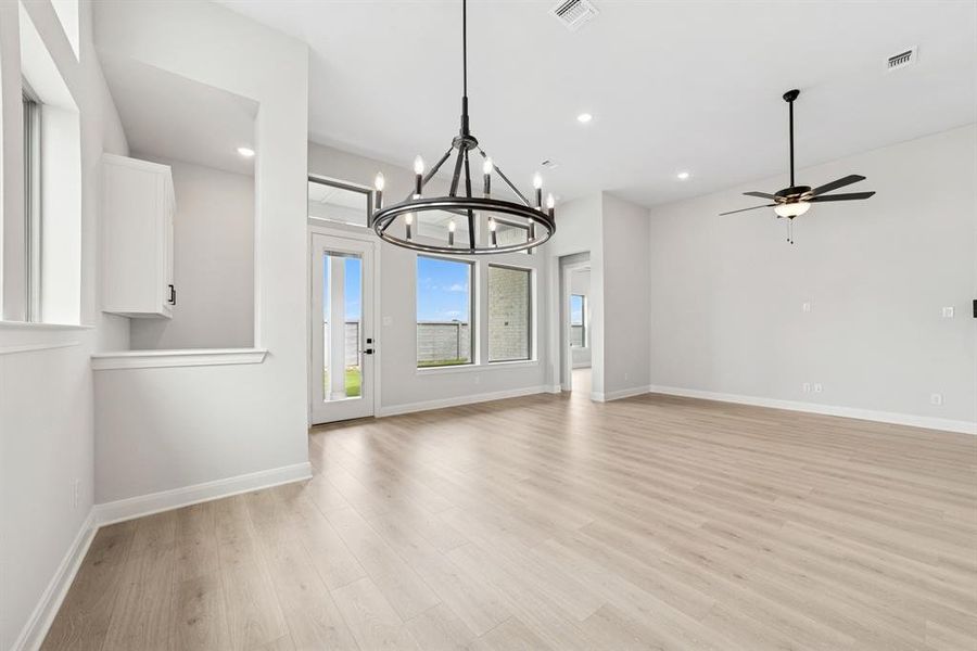 Spacious, unfurnished interior of a new home in Painted Tree - Classic Series, McKinney (Image 25). Spacious, unfurnished interior of a new home in Painted Tree - Classic Series, McKinney (Image 25).