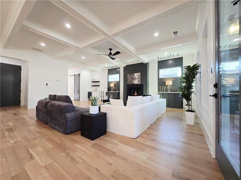 Furnished interior view inside a new home in , Atlanta (Image 7). Furnished interior view inside a new home in , Atlanta (Image 7).