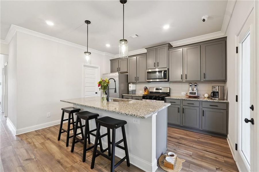 Furnished interior view inside a new home in Westgate Estates, Loganville (Image 13).