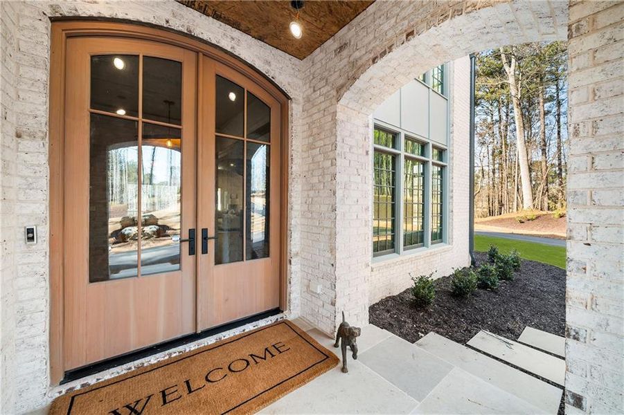 Exterior details and patio area of a home in , Milton (Image 35). Exterior details and patio area of a home in , Milton (Image 35).