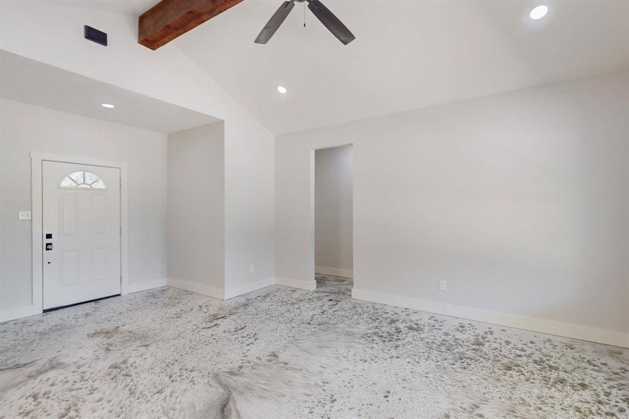 Spacious, unfurnished interior of a new home in , Sunset (Image 11).