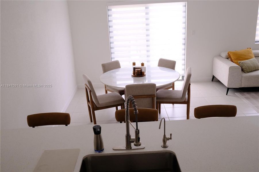 Furnished interior view inside a new home in , Miami (Image 8).