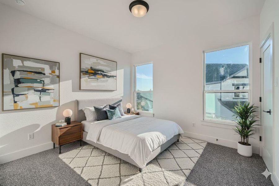 Furnished interior view inside a new home in Chester Ranch Place, Round Rock (Image 7).