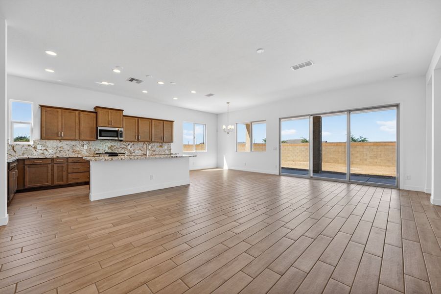 Spacious, unfurnished interior of a new home in Combs Ranch, San Tan Valley (Image 23). Spacious, unfurnished interior of a new home in Combs Ranch, San Tan Valley (Image 23).