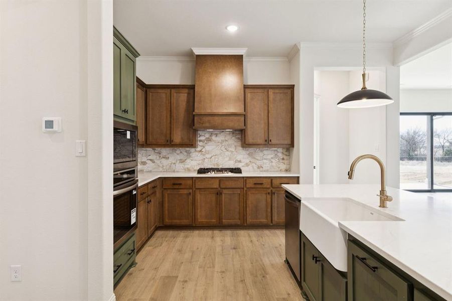 Furnished interior view inside a new home in Joshua Meadows, Joshua (Image 7). Furnished interior view inside a new home in Joshua Meadows, Joshua (Image 7).