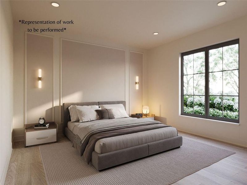 Furnished interior view inside a new home in , Alpharetta (Image 7).