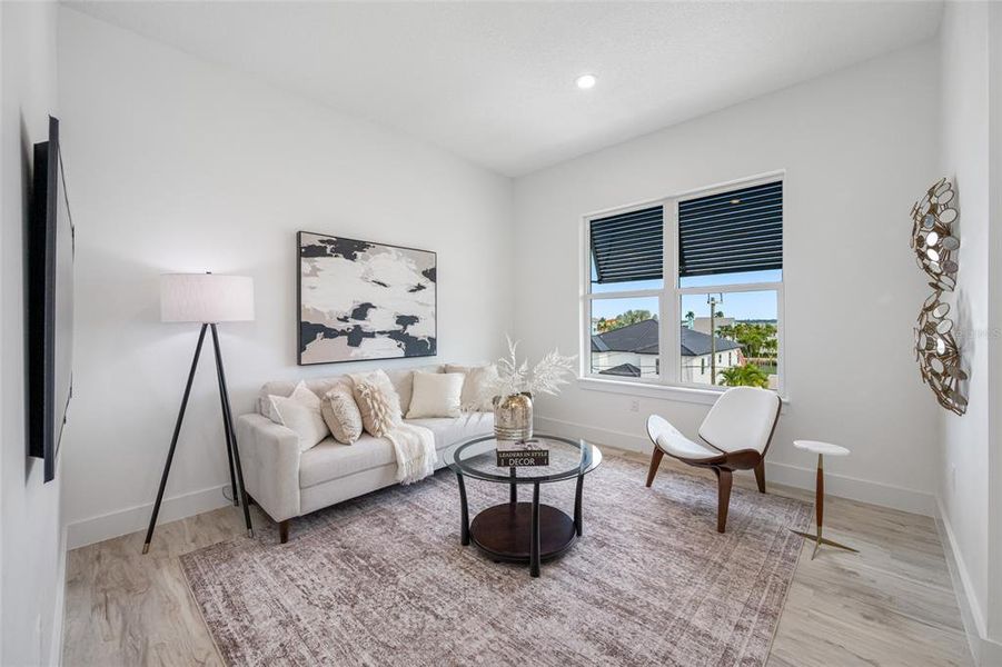 Furnished interior view inside a new home in , Madeira Beach (Image 50).