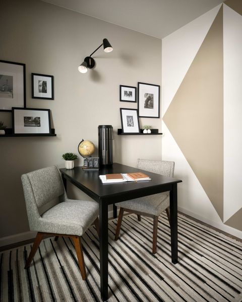 Representative furnished interior of a home built from the M by Tri Pointe Homes in Candelas Townhomes, Arvada (Image 8).