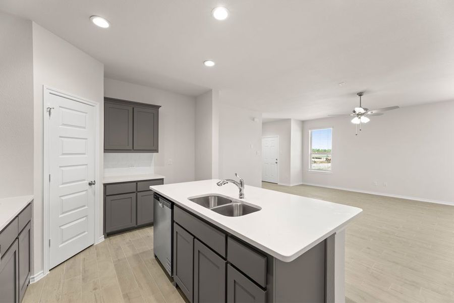 Front exterior of a new home in Northspur, Terrell, TX, highlighting curb appeal (Image 7). Front exterior of a new home in Northspur, Terrell, TX, highlighting curb appeal (Image 7).