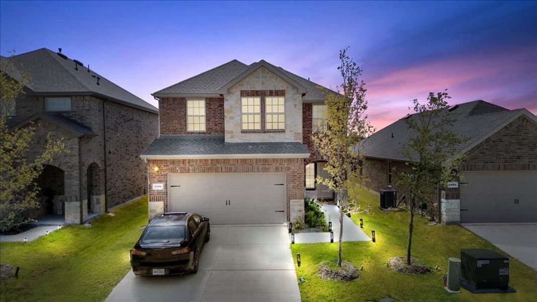 Front exterior of a new home in , Princeton, TX, highlighting curb appeal (Image 2). Front exterior of a new home in , Princeton, TX, highlighting curb appeal (Image 2).