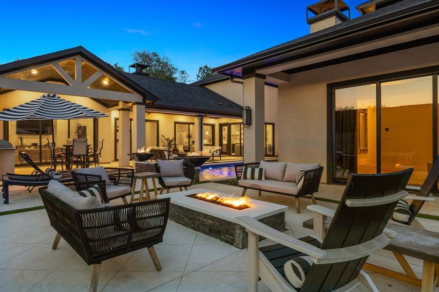 Exterior details and patio area of a home in , Prosper (Image 20). Exterior details and patio area of a home in , Prosper (Image 20).