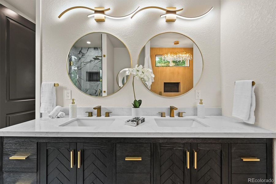 Furnished interior view inside a new home in , Golden (Image 37).