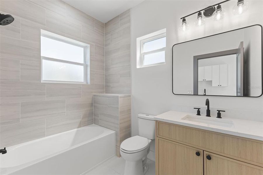 Furnished interior view inside a new home in , St. Petersburg (Image 12).