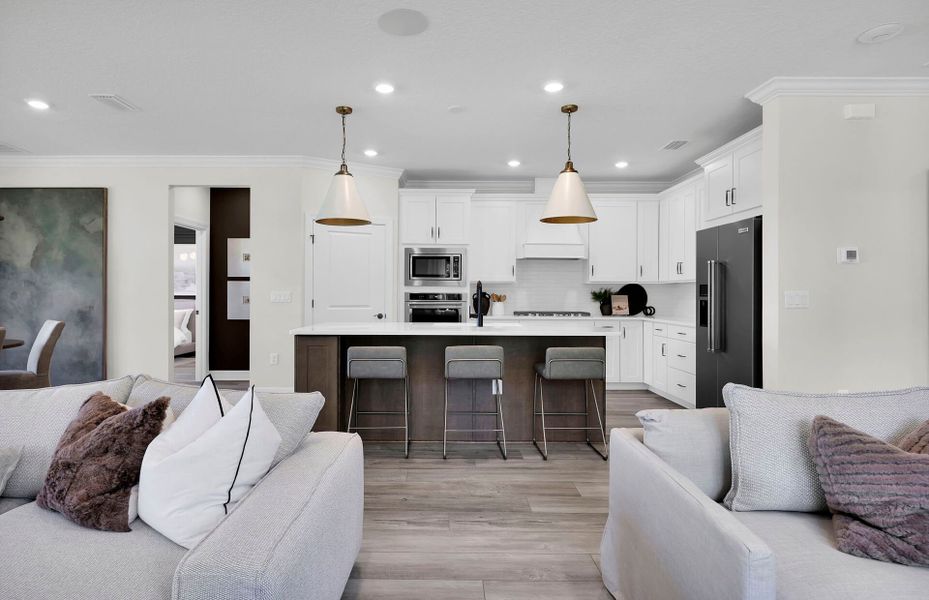 Representative furnished interior of a home built from the Mystique by Pulte Homes in Seminole Palms, Palm Coast (Image 24).