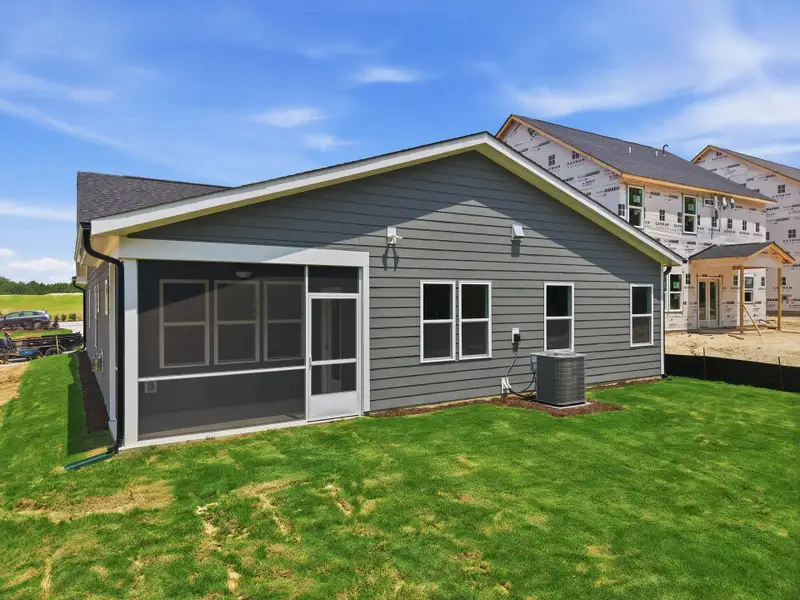 Exterior details and patio area of a home in McConnell Ridge, McLeansville (Image 4).