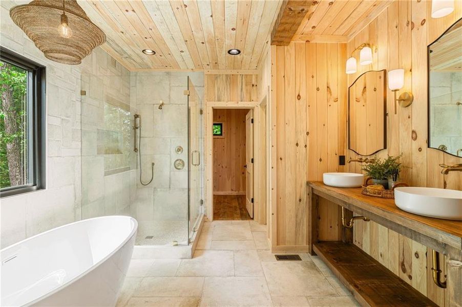 Furnished interior view inside a new home in , Ellijay (Image 14).