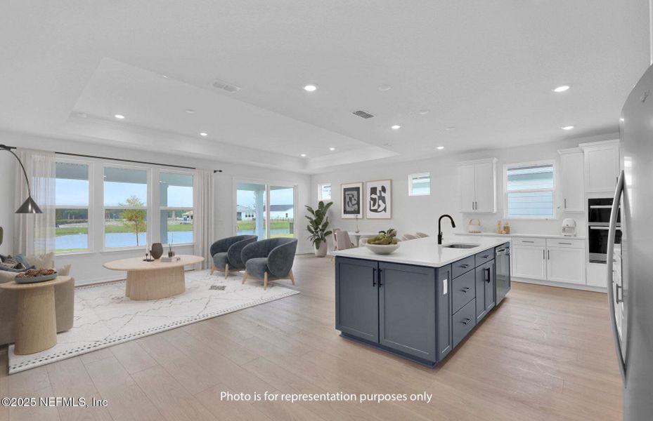 Furnished interior view inside a new home in Del Webb Saint Johns, St. Johns (Image 13).
