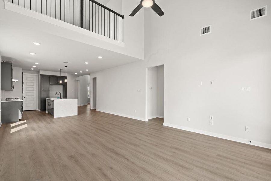 Spacious, unfurnished interior of a new home in Flora, Hutto (Image 39).