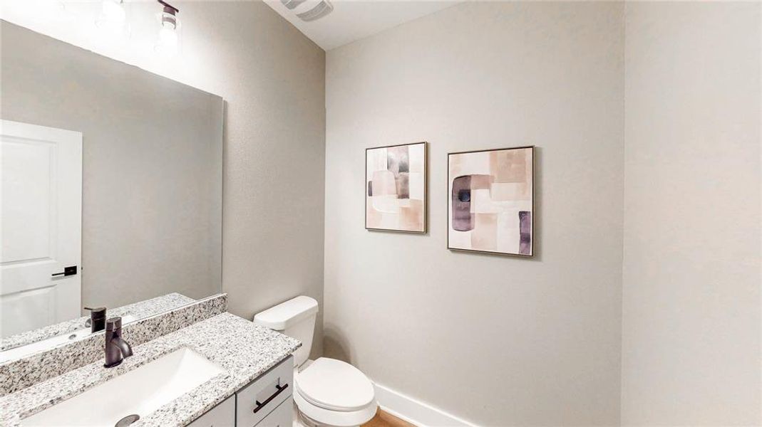 Furnished interior view inside a new home in , Denton (Image 26).