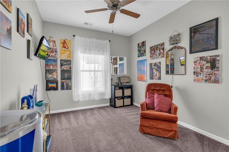 Furnished interior view inside a new home in , Atlanta (Image 14). Furnished interior view inside a new home in , Atlanta (Image 14).