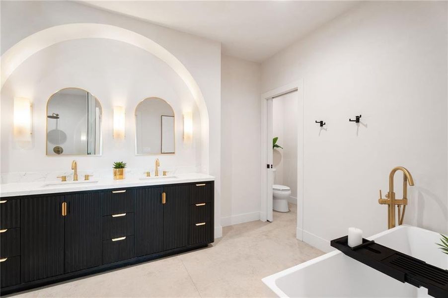 Furnished interior view inside a new home in , Vero Beach (Image 19).