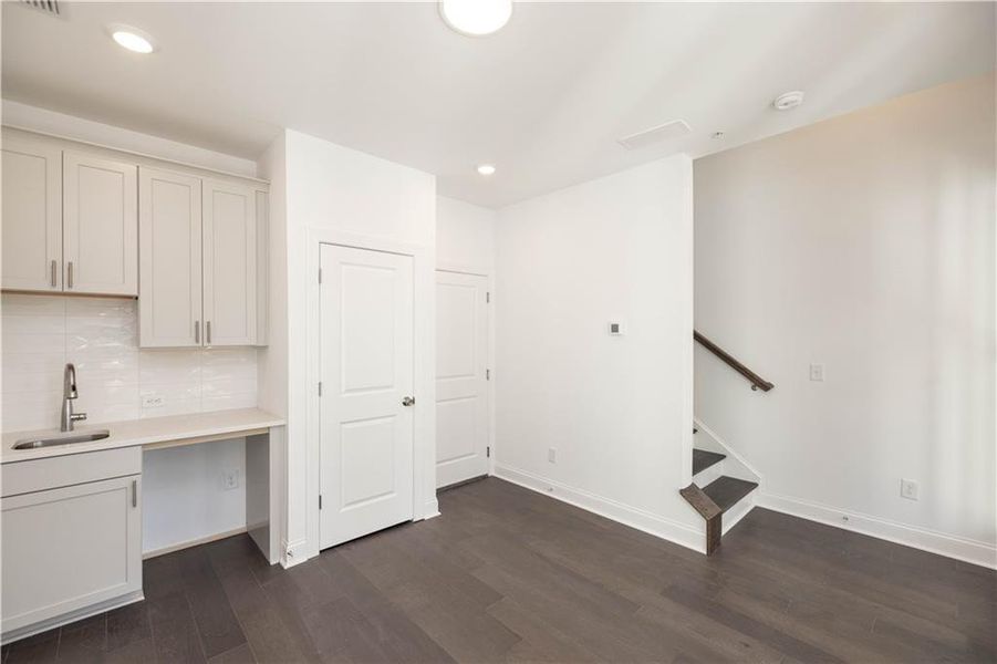 Furnished interior view inside a new home in Ecco Park, Alpharetta (Image 14).