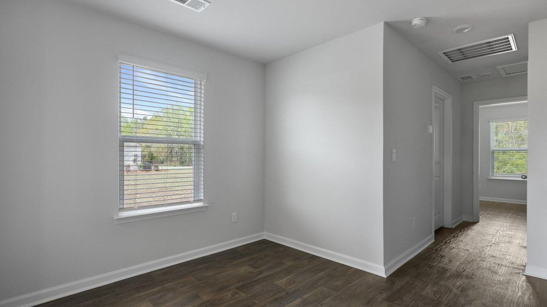 Spacious, unfurnished interior of a new home in The Timbers, Harleyville (Image 18). Spacious, unfurnished interior of a new home in The Timbers, Harleyville (Image 18).