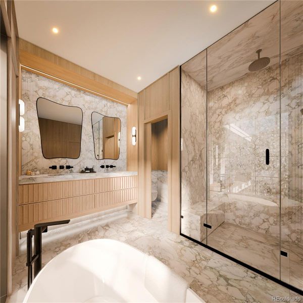 Furnished interior view inside a new home in , Vail (Image 5).