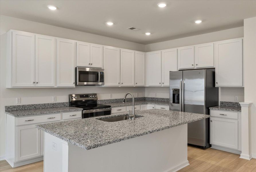 Furnished interior view inside a new home in The Landings at Montague, Goose Creek (Image 15).