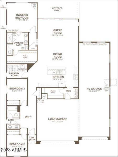 Lot 35 Pewter Floorplan