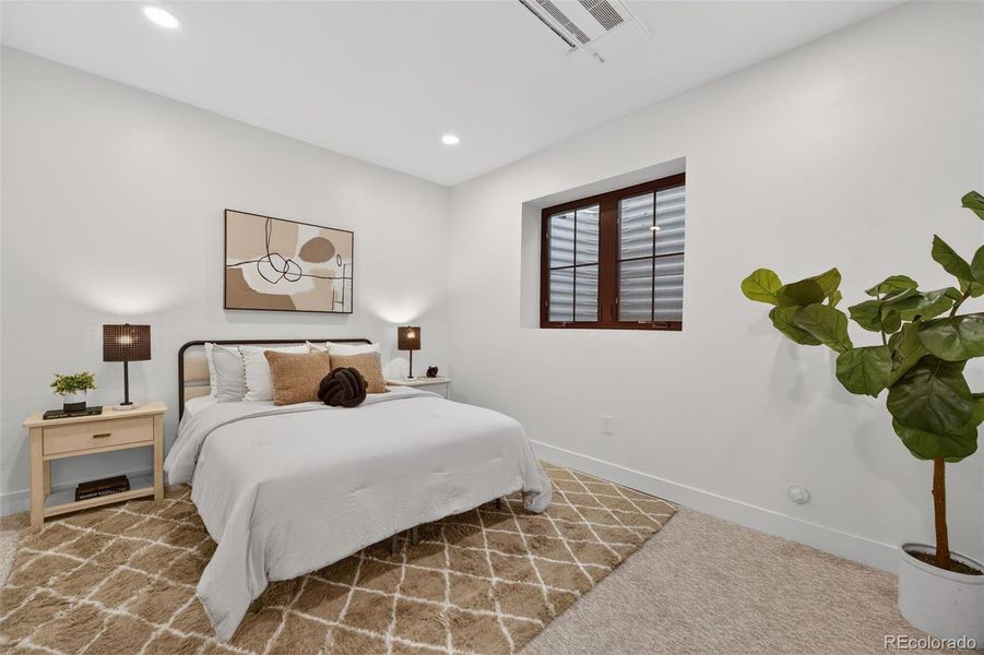 Furnished interior view inside a new home in , Denver (Image 42).