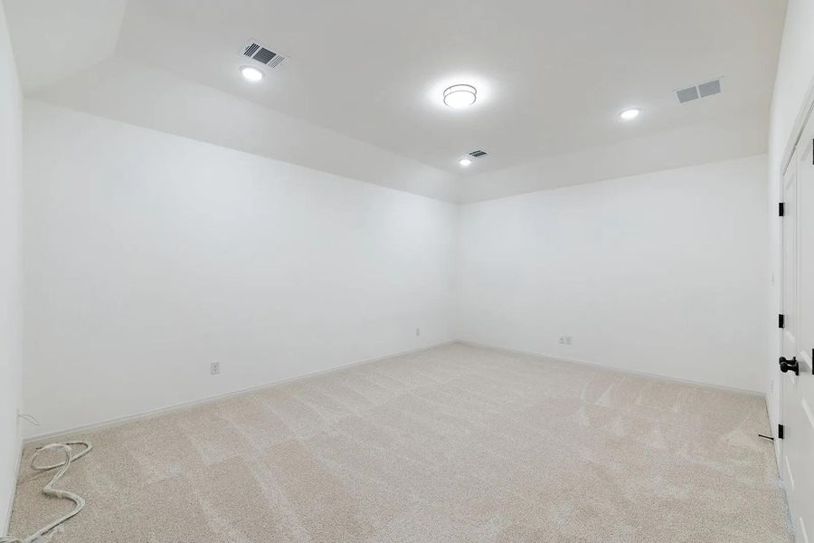 Brenham A media room