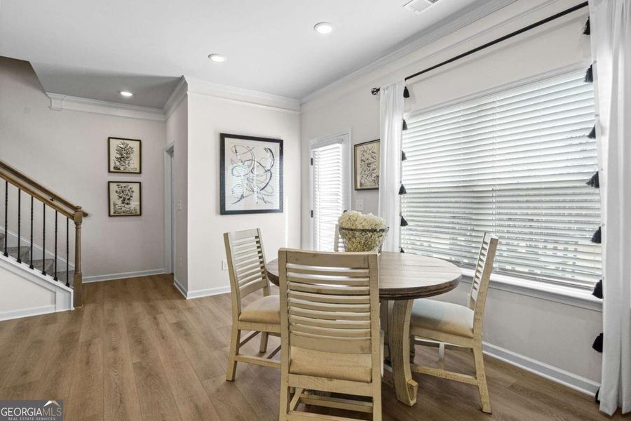Furnished interior view inside a new home in Glendale Towns, Conyers (Image 13).