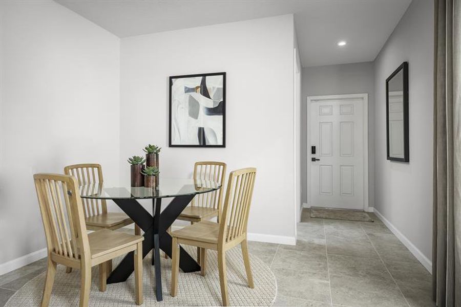 Representative furnished interior of a home built from the Coral by Ryan Homes in Touchstone, Lakeland (Image 5).