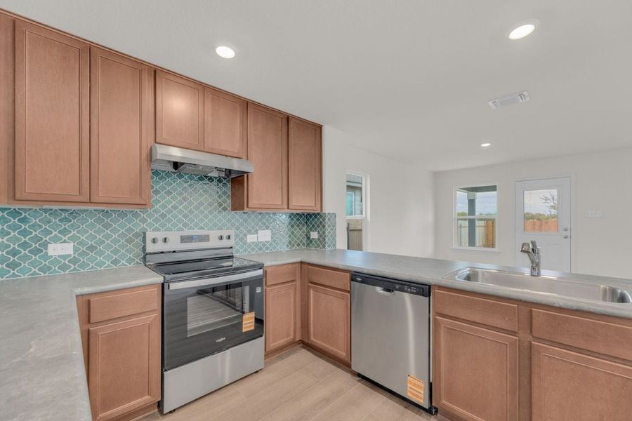 Furnished interior view inside a new home in Hidden Trails, Belton (Image 9).