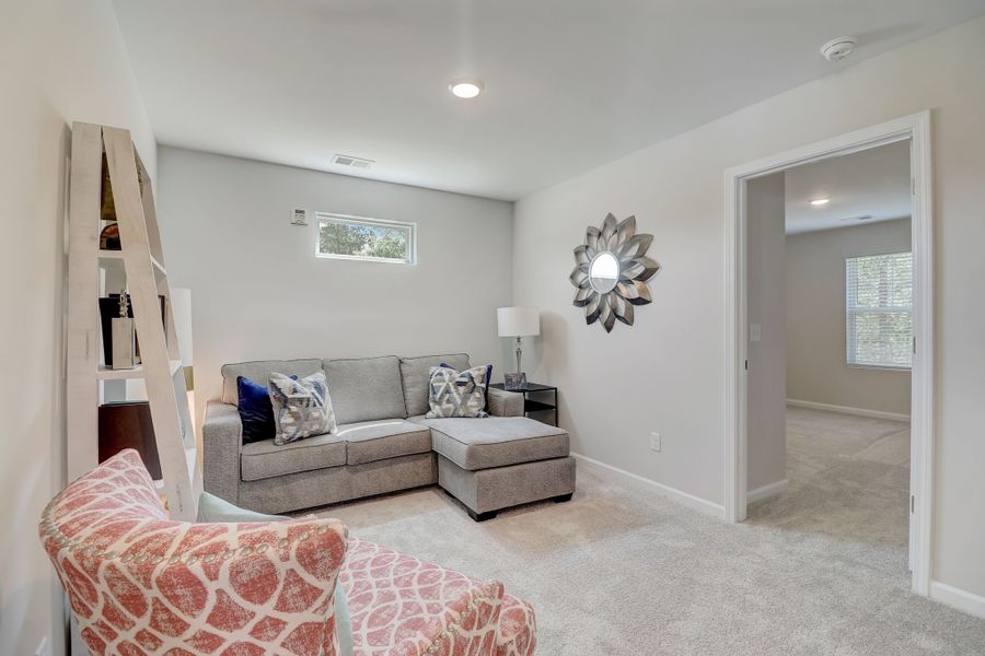 Representative furnished interior of a home built from the Devonshire ll by Great Southern Homes in Lynbrook, Boiling Springs (Image 20).