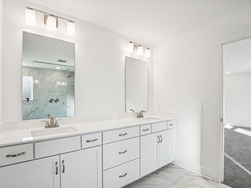 Furnished interior view inside a new home in Benders Cove - Reserve Series, Mount Juliet (Image 6).