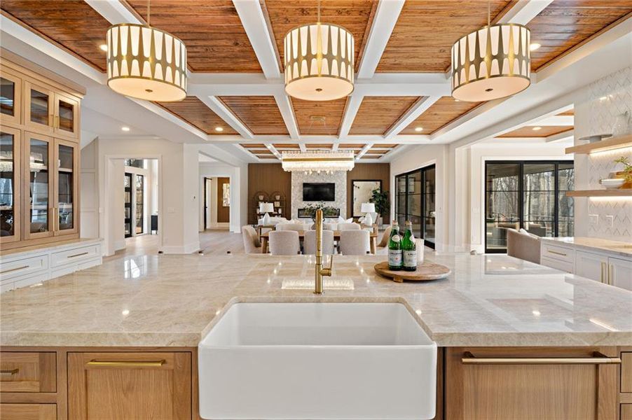 Furnished interior view inside a new home in , Canton (Image 13).