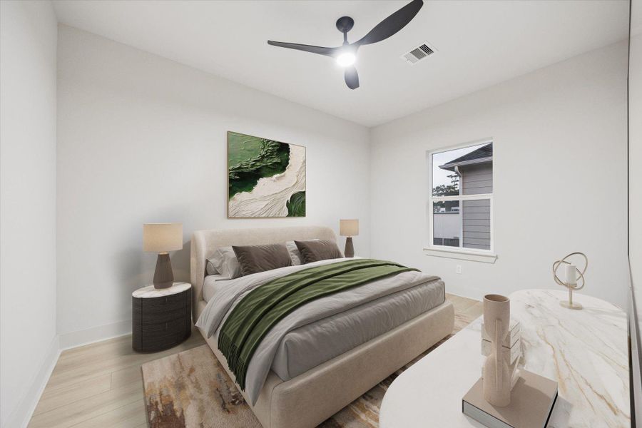 Furnished interior view inside a new home in , Houston (Image 11). Furnished interior view inside a new home in , Houston (Image 11).