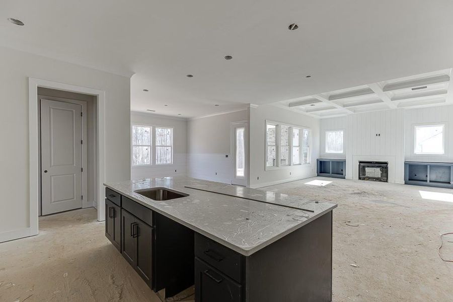 In-progress construction of a new home in , Cumming, GA (Image 23).