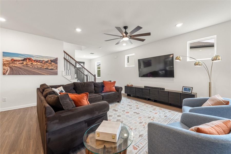 Furnished interior view inside a new home in , Dripping Springs (Image 17). Furnished interior view inside a new home in , Dripping Springs (Image 17).