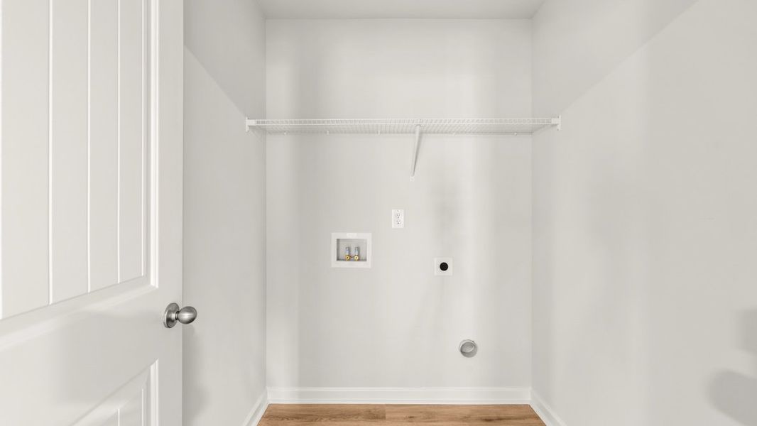 Representative furnished interior of a home built from the Hanover by D.R. Horton in Northwoods at Mirror Lake, Villa Rica (Image 15).